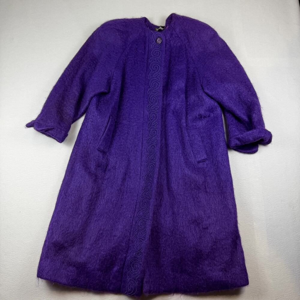 Paul Levy Designs Vintage Purple Coat